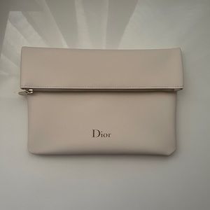 Dior makeup bag